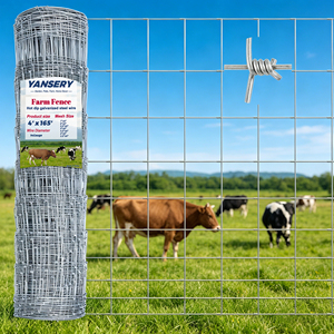 Hot Dipped Galvanized Field <b>Fence</b> Cattle <b>Fence</b> Hinge Joint Wire Mesh for Farm Livestock - Product Image 1