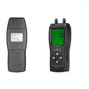 Manometro Digitale AS510, Misuratore di Pressione dell'Aria 0-100 HPa/0-15 in H2O, Manometro Differenziale per Misurazioni di Pressione Negativa e Vuoto - Product Image 1