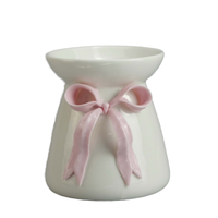 Brûleurs à mazout en céramique de luxe pour la décoration intérieure et réchauffeur de brûleurs à cire fondue pour diffuseur d'encens et d'aromathérapie