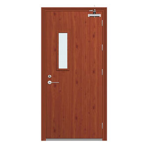 Porte in Legno di Quercia Ignifughe per Scuole, Ospedali, Appartamenti e Hotel, Porte Interne Resistenti al Fuoco con Chiudiporta - Product Image 5