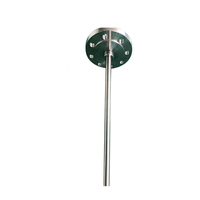 Capteur de niveau d'eau HCCK, détecteur de niveau d'eau/capteur de niveau radar à ondes guidées à bride/jauge de niveau mécanique pour capteur de niveau de trémie