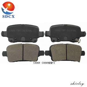 Pastillas de Freno SDCX D1857 SP1929 PN0712 D20176MH 95526568 42787643 39037199 para CHEVROLET Bolt Cruze Volt OPEL <span class=keywords><strong>Ampera</strong></span> - Product Image 2