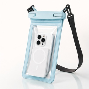 Funda Impermeable para Teléfono Móvil con Certificación IPX8, Fabricada en PVC Transparente, con Cordón para Colgar, Ideal para la Playa, Piscina, Vacaciones de Verano - Product Image 3