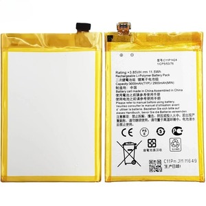 Batería de Repuesto C11P1424 de 3000mAh para Teléfono Inteligente Asus Zenfone 2 ZE551ML, CE RoHS, Venta al Por Mayor, Alta Capacidad, Grado A - Product Image 1