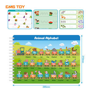 Libro de práctica para niños Aprendizaje Montessori Juguetes educativos tempranos Formas Alfabeto y libro de práctica de números - Product Image 4