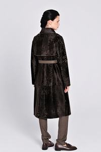 Grado <span class=keywords><strong>di</strong></span> qualità <span class=keywords><strong>marrone</strong></span> Karakul <span class=keywords><strong>persiano</strong></span> <span class=keywords><strong>pelliccia</strong></span> <span class=keywords><strong>di</strong></span> agnello giacca <span class=keywords><strong>di</strong></span> agnello <span class=keywords><strong>di</strong></span> lana cappotto Vintage <span class=keywords><strong>di</strong></span> fascia alta indumenti giacche <span class=keywords><strong>di</strong></span> pelle per le signore - Product Image 2