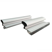 Ensemble de grattoirs en acier inoxydable avec manche en aluminium de 20 cm à 100 cm, couteau à plâtre pour la décoration de la maison, provenant de Chine