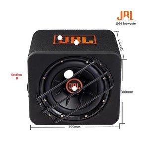 Para Audio de Auto, <span class=keywords><strong>Subwoofer</strong></span> <span class=keywords><strong>Activo</strong></span> de 10 Pulgadas y 12V para CLUB1024, Amplificador de Gran Potencia, Actualización Profesional OLIVER, Rango de Sonido 91-100dB - Product Image 6