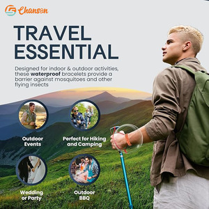Braccialetto Repellente per Zanzare, OEM, Naturale, Anti-Zanzare, con Oli Essenziali per Esterni - Product Image 2