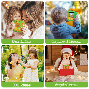 กล้องมินิสำหรับเด็กขนาด 2.4 นิ้ว รุ่น D2 AI Print พร้อมฟังก์ชั่นแก้ไขรูปภาพและบันทึกเสียง เครื่องพิมพ์ความร้อนแบบไร้หมึก เหมาะสำหรับเป็นของขวัญสำหรับเด็ก - Product Image 5