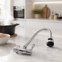 Robinet de cuisine intelligent oscillant pour évier, fonction eau froide, filtration 3 étapes, débit de 100 GPD, en ABS