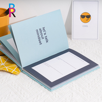 Carnet à couverture rigide A5 personnalisé de qualité supérieure, cousu, pour cadeau d'entreprise, avec estampage à chaud, pelliculage mat, papier recyclé