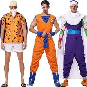 Penjualan laris 2023 kostum Cosplay Dragon Ball Halloween kostum Anime Kame Sennin kostum goku