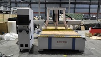 Machine de gravure CNC à trois têtes 2040 pour le travail du bois, équipement de nesting pour panneaux, meubles et portes d'armoires