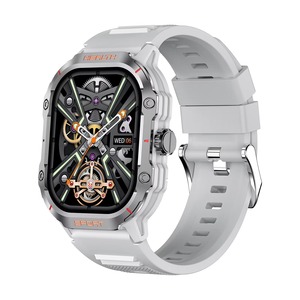 Montre connectée Drioshipping pour homme, étanche, avec appels Bluetooth, modes multisports, fréquence cardiaque, écran AMOLED 2,01 pouces HK24, 2024 - Product Image 4