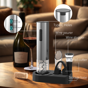 Ouvre-<span class=keywords><strong>bouteille</strong></span> automatique ouvre-<span class=keywords><strong>bouteille</strong></span> rechargeable ensemble de cadeaux ensemble de tire-bouchon à <span class=keywords><strong>vin</strong></span> en acier inoxydable pour <span class=keywords><strong>bouteille</strong></span> de <span class=keywords><strong>vin</strong></span> <span class=keywords><strong>rouge</strong></span> - Product Image 5