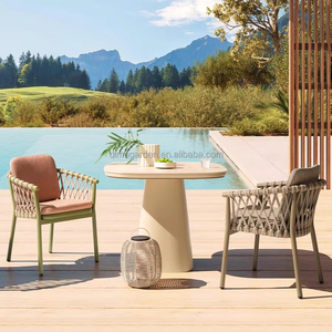 Modern High-End Waterproof PE Wicker <strong>Rattan</strong> Garden Sofa Set &amp; Chair Customizable Outdoor <strong>Furniture</strong> for Courtyard &amp; Park Use - Product Image 1