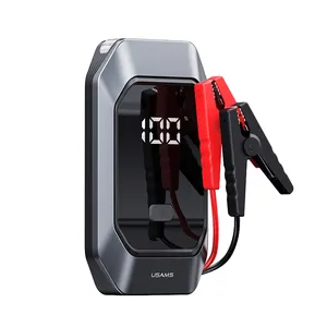 USAMS 500A Batería de emergencia portátil para coche Booster Power Bank 8000mAh Jumper Pack Car Jump Starter