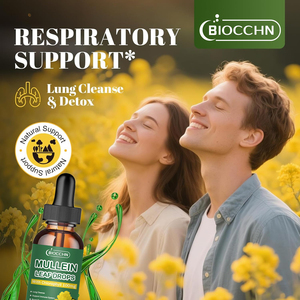 <span class=keywords><strong>Gotas</strong></span> Líquidas Veganas <span class=keywords><strong>de</strong></span> Verbasco para Limpieza Pulmonar y Desintoxicación con Soporte Respiratorio, Contienen Extracto <span class=keywords><strong>de</strong></span> Hoja <span class=keywords><strong>de</strong></span> Verbasco y Clorofila - Product Image 2