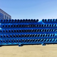 Tuyau PVC-O bleu haute résistance à la pression pour système d'alimentation en eau incendie municipal - Vente en gros