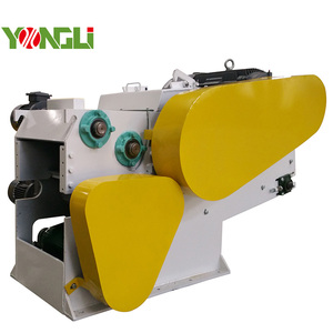 เครื่องบดไม้ดรัมไฟฟ้า YLBX0816 30-40ตัน/ชม. เครื่องบดไม้ลูกกลิ้งเคลื่อนที่ควบคุม PLC ผลิตภาพสูงใหม่ - Product Image 3