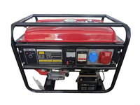BS Power NG GPL Propane Essence 10KW 12KVA Groupe électrogène double carburant Énergie libre Générateurs portables à cadre ouvert pour la maison