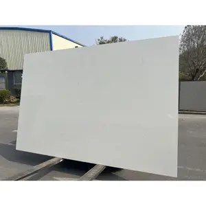 SHIHUI Fornecedor Preço Fábrica Engenharia Pedra Moderno Branco Mármore Artificial Quartzo Lajes Telhas Para Parede ou Bancada