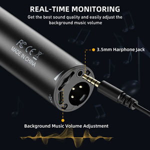 ไมโครโฟน <span class=keywords><strong>FIFINE</strong></span> TANK2 แบบไดนามิกคาร์ดิออยด์ สำหรับสตูดิโอ พร้อมขาตั้งกันกระแทกแบบตั้งโต๊ะ และช่องต่อ <span class=keywords><strong>XLR</strong></span>/USB สำหรับงานโปรเจกต์/สตูดิโอที่บ้าน - Product Image 4