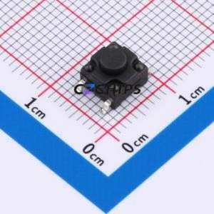 UK-B02123T-G5.0-160JZ Tactile Switch DIP-4P,6.2x6.2mm Switch 1.6N 6.15mm 6.15mm 5mm - Product Image 1