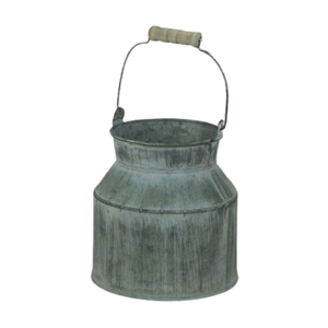 Jardinières en zinc galvanisées pour l'intérieur et l'extérieur Jardinière en métal pour la décoration de la maison et du jardin - Product Image 5