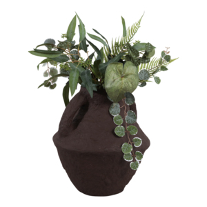 Vaso Decorativo Scultoreo con Manici per Arredamento Soggiorno, Vaso per Fiori per Camera da Letto, Ufficio, Decorazione Casa - Product Image 2