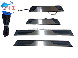 Auto Seitentür schutz Step Sill für <span class=keywords><strong>Corolla</strong></span> 2015 LED Türschweller schutz Abnutzung platten Auto Interieur Zubehör - Product Image 2