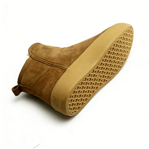 Stivali da Neve in Pelle di Pecora a Doppia Faccia Marrone per Uomo e <span class=keywords><strong>Donna</strong></span>, Vendita Diretta dalla Fabbrica OEM/ODM, Logo Personalizzabile - Product Image 4