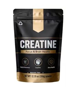 Créatine Monohydrate en Poudre Saveur Pastèque 350g pour la Concentration Cognitive et le Soutien de la Santé Cérébrale Marque Blanche Bien-être Masculin - Product Image 1