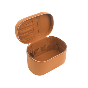 NOVOTE Factory Price Genuine Leather <strong>Cosmetic</strong> <strong>Bag</strong> for Women Portable <strong>Cosmetic</strong> <strong>Bag</strong> Customizable Makeup <strong>Bags</strong> - Product Image 3