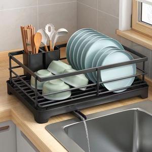 Vente en gros d'usine de luxe multifonctionnel égouttoir à vaisselle maison simple bol et assiette support de rangement - Product Image 2
