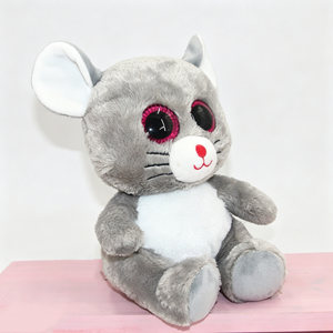 Peluche de ratón personalizado, ratón de peluche gris, ratón de peluche, ratón de juguete de peluche, lindo ratón de peluche, juguete de peluche de ratón - Product Image 5