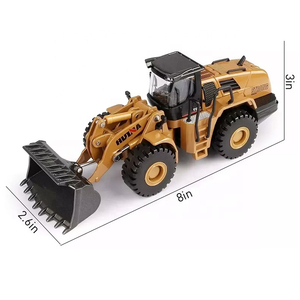 Moulage sous pression ingénierie camion bulldozer Construction voiture Machine 1/50 plein <span class=keywords><strong>métal</strong></span> alliage moulé sous pression Bulldozer jouets SJY-1714-2 1:50 échelle - Product Image 5
