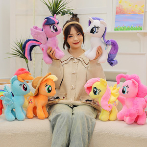 Peluche <span class=keywords><strong>Angela</strong></span> Short Doll Bubblegum, Licorne Twilight Sparkle, Rainbow Dash, Coussin en peluche, Cadeau d'anniversaire, Maille - Product Image 4