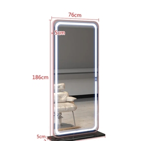 Miroir de Salon de Coiffure Professionnel Double Face LED pour Teinture à Chaud – Idéal pour Barbiers et Salons de Coiffure - Product Image 2