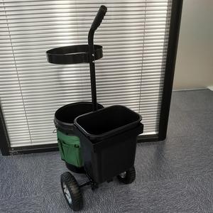 Rollende Tuinkar Buiten Tuinkruk Caddy Plastic Emmer Afval Pe Tas Platform Hand Camping <span class=keywords><strong>Trolley</strong></span> - Product Image 4