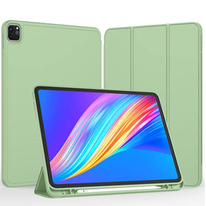 Étui de protection magnétique pour iPad Air (M2)/iPad Pro, coque souple en silicone antichoc avec emplacement pour stylet 11 pouces - Product Image 2