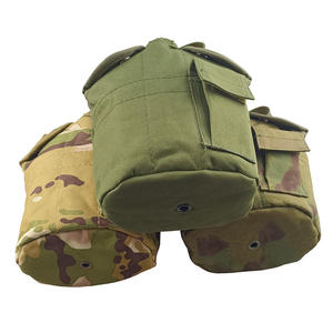 Muestra gratis de botellas de agua de aluminio de tres piezas Style of Tactical Attack, una cantimplora de agua de 1,0 litros con una taza y una funda - Product Image 4