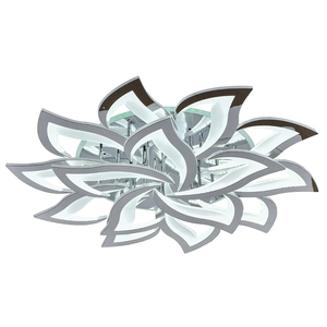 Bán hàng nóng ứng dụng hiện đại điều khiển từ xa trang trí nội thất ánh sáng Acrylic trắng ceil đèn đồ đạc phòng khách trong nhà LED ưa thích Đèn trần - Product Image 3