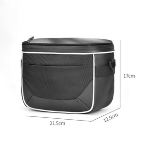 <span class=keywords><strong>Alforja</strong></span> impermeable para moto, bolsa de teléfono para scooter eléctrico con pantalla táctil y TPU visible, bolsa de <span class=keywords><strong>manillar</strong></span> para navegación - Product Image 6