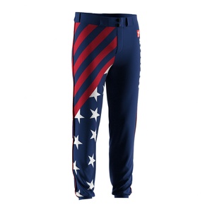 Custom Sublimation Team Botton Wholesale <b>Baseball</b> Pants Blue Sorfball Wear <b>Baseball</b> Pants for Boys - Product Image 3