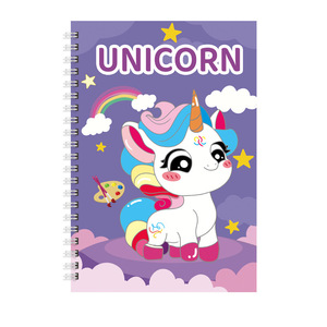 Set di 24 Libri <span class=keywords><strong>da</strong></span> <span class=keywords><strong>Colorare</strong></span> ad Acquerello per Bambini e Ragazzi con Pagine in Cartoncino e Disegni a Tema Animale - Product Image 6