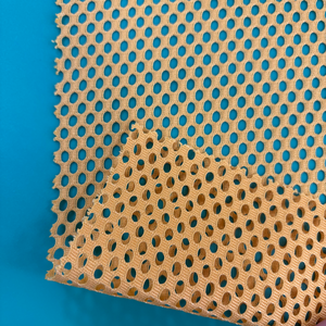 Tissu en maille plate à gros trous, respirant, 100% polyester, <span class=keywords><strong>très</strong></span> léger, à motif écossais, séchage rapide, pour canapé, sac à main, linge - Product Image 6