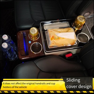 กล่องเก็บของที่วางแขน แถวกลาง สำหรับ<span class=keywords><strong>รถ</strong></span>ยนต์ทั่วไป ซีรีส์ 30-50 สำหรับ Toyota Estima Previa <span class=keywords><strong>คอนโซล</strong></span>กลาง ปรับได้ พร้อมที่วางแก้ว - Product Image 6