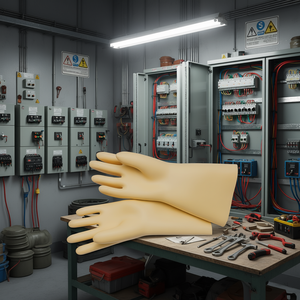 Guantes Aislantes para Electricistas Talla 10 para Protección y Seguridad Eléctrica - Product Image 3